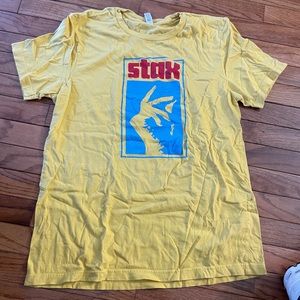 Stax Record Company Logo T-Shirt, Large